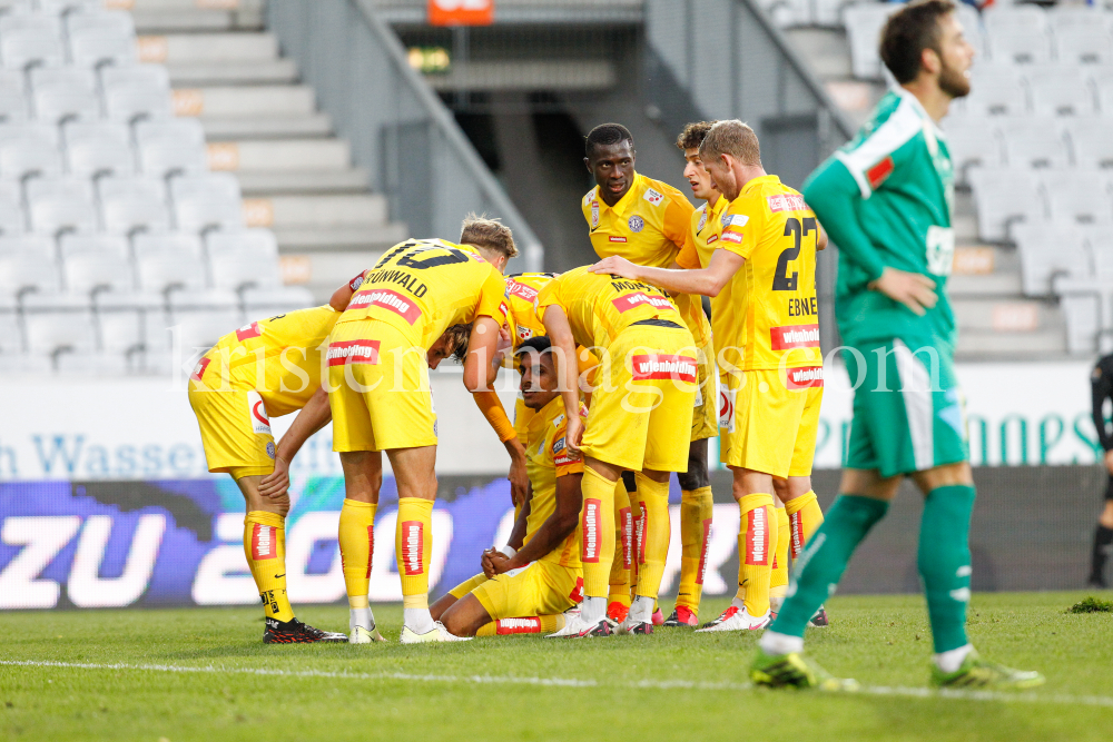 WSG Swarovski Tirol - FK Austria Wien / Tipico Bundesliga / 4. Runde by kristen-images.com