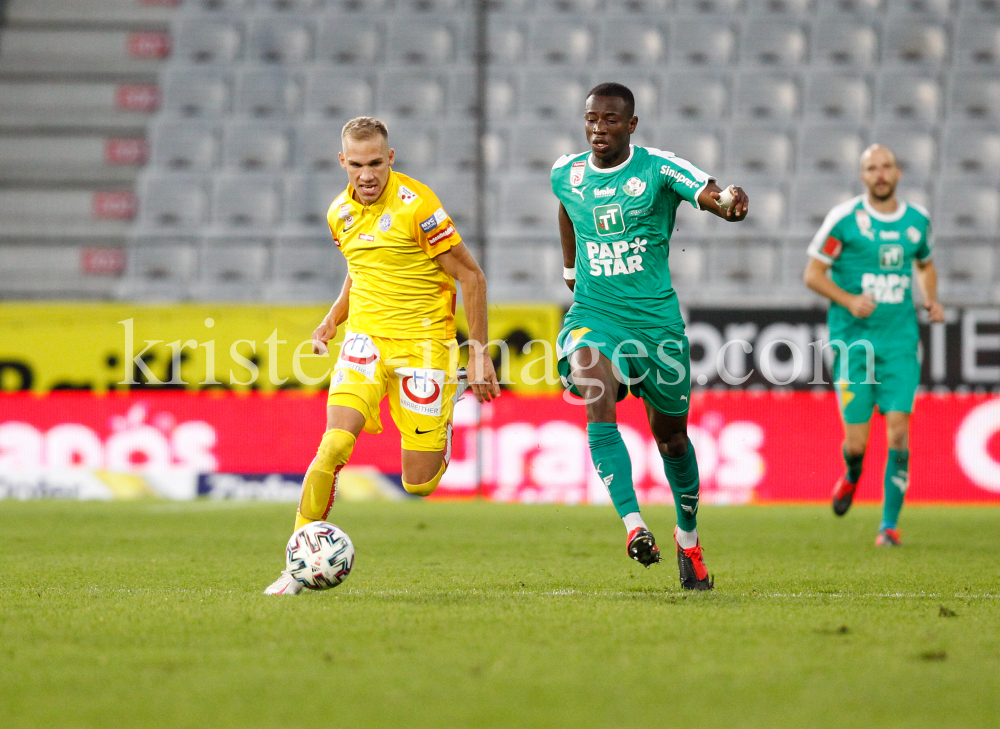 WSG Swarovski Tirol - FK Austria Wien / Tipico Bundesliga / 4. Runde by kristen-images.com