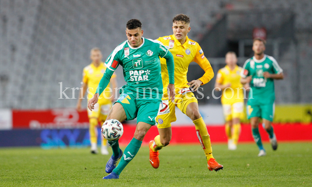 WSG Swarovski Tirol - FK Austria Wien / Tipico Bundesliga / 4. Runde by kristen-images.com