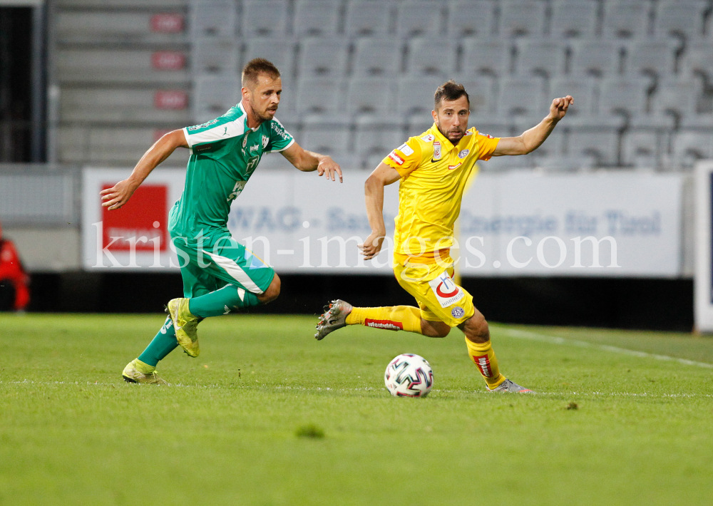 WSG Swarovski Tirol - FK Austria Wien / Tipico Bundesliga / 4. Runde by kristen-images.com