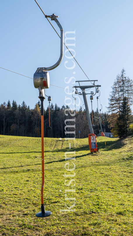 Schlepplift / Zimmerwiese, Skiwiese, Igls, Innsbruck, Tirol, Austria by kristen-images.com