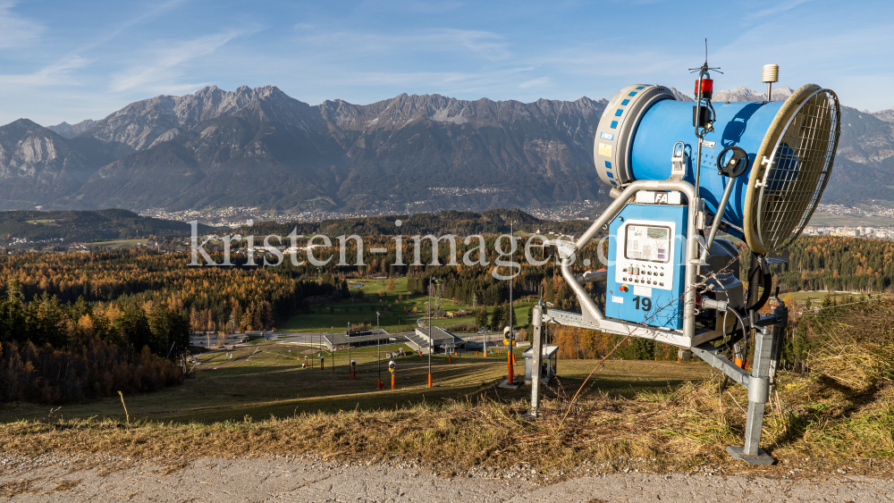 Schneekanone / Heiligwasserwiese, Patscherkofel, Igls, Innsbruck, Tirol, Austria by kristen-images.com