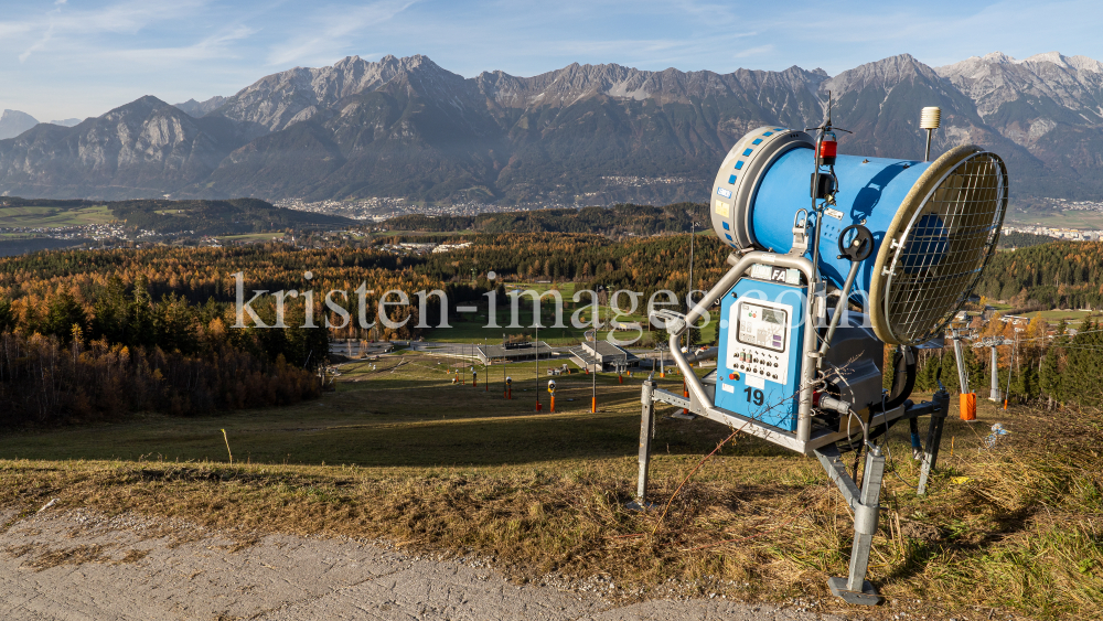 Schneekanone / Heiligwasserwiese, Patscherkofel, Igls, Innsbruck, Tirol, Austria by kristen-images.com