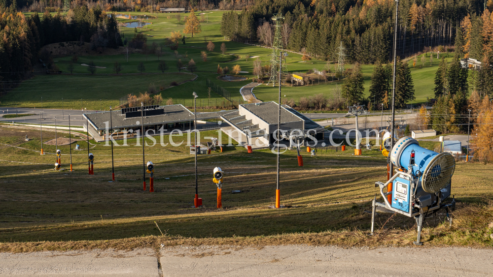 Schneekanone / Heiligwasserwiese, Patscherkofel, Igls, Innsbruck, Tirol, Austria by kristen-images.com