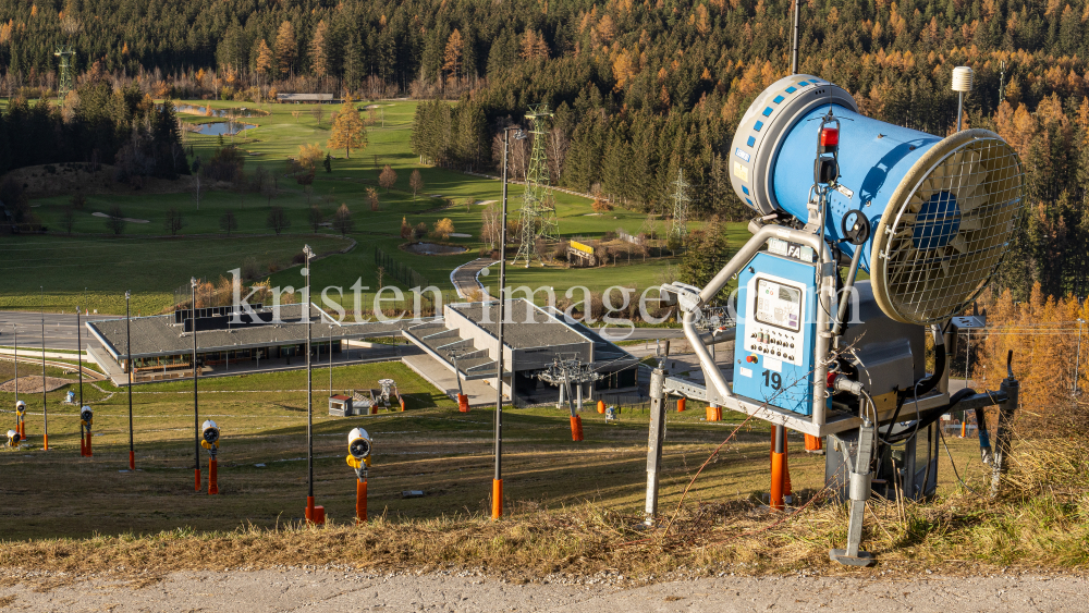 Schneekanone / Heiligwasserwiese, Patscherkofel, Igls, Innsbruck, Tirol, Austria by kristen-images.com