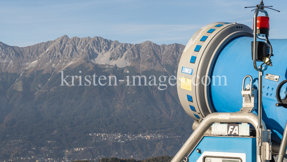 Schneekanone / Heiligwasserwiese, Patscherkofel, Igls, Innsbruck, Tirol, Austria by kristen-images.com