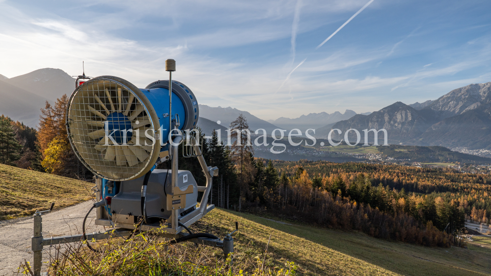 Schneekanone / Heiligwasserwiese, Patscherkofel, Igls, Innsbruck, Tirol, Austria by kristen-images.com