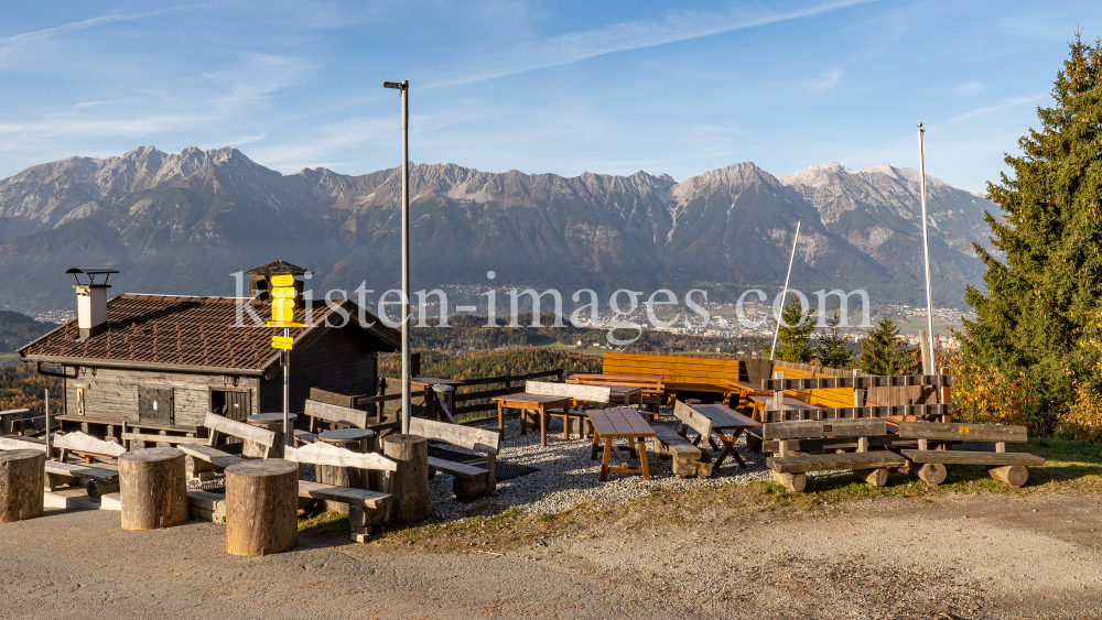 Tee Hütt´n am Patscherkofel, Igls, Tirol, Austria by kristen-images.com