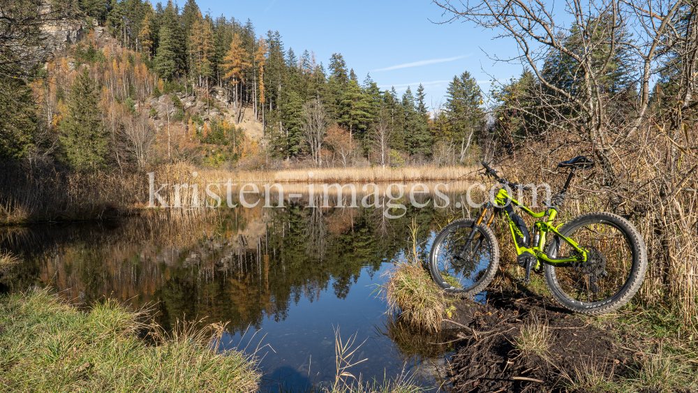 Seerosenweiher im Herbst, Lans, Tirol, Austria by kristen-images.com