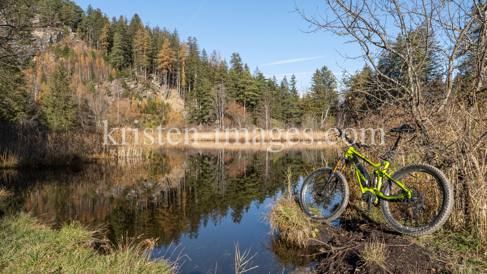 Seerosenweiher im Herbst, Lans, Tirol, Austria by kristen-images.com