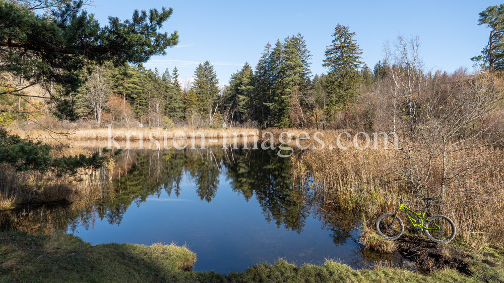 Seerosenweiher im Herbst, Lans, Tirol, Austria by kristen-images.com