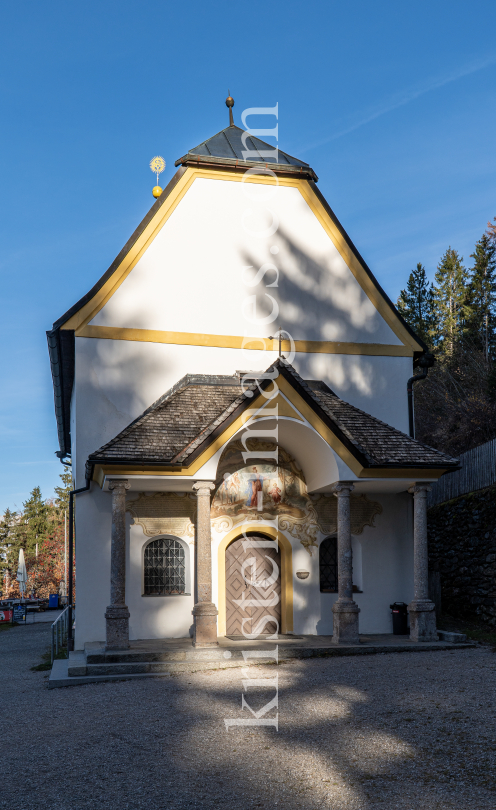 Wallfahrtskirche Heiligwasser / Patscherkofel, Igls, Innsbruck, Tirol, Austria by kristen-images.com