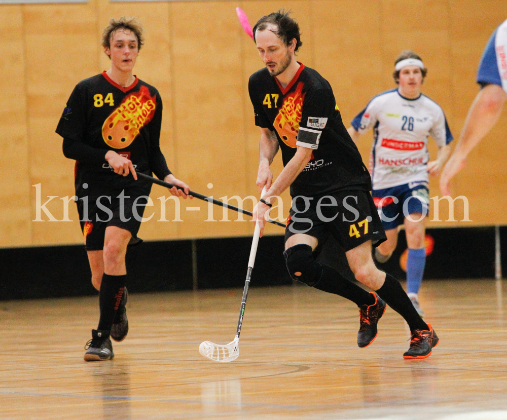 Floorball Bundesliga / Hot Shots Innsbruck - VSV Unihockey by kristen-images.com