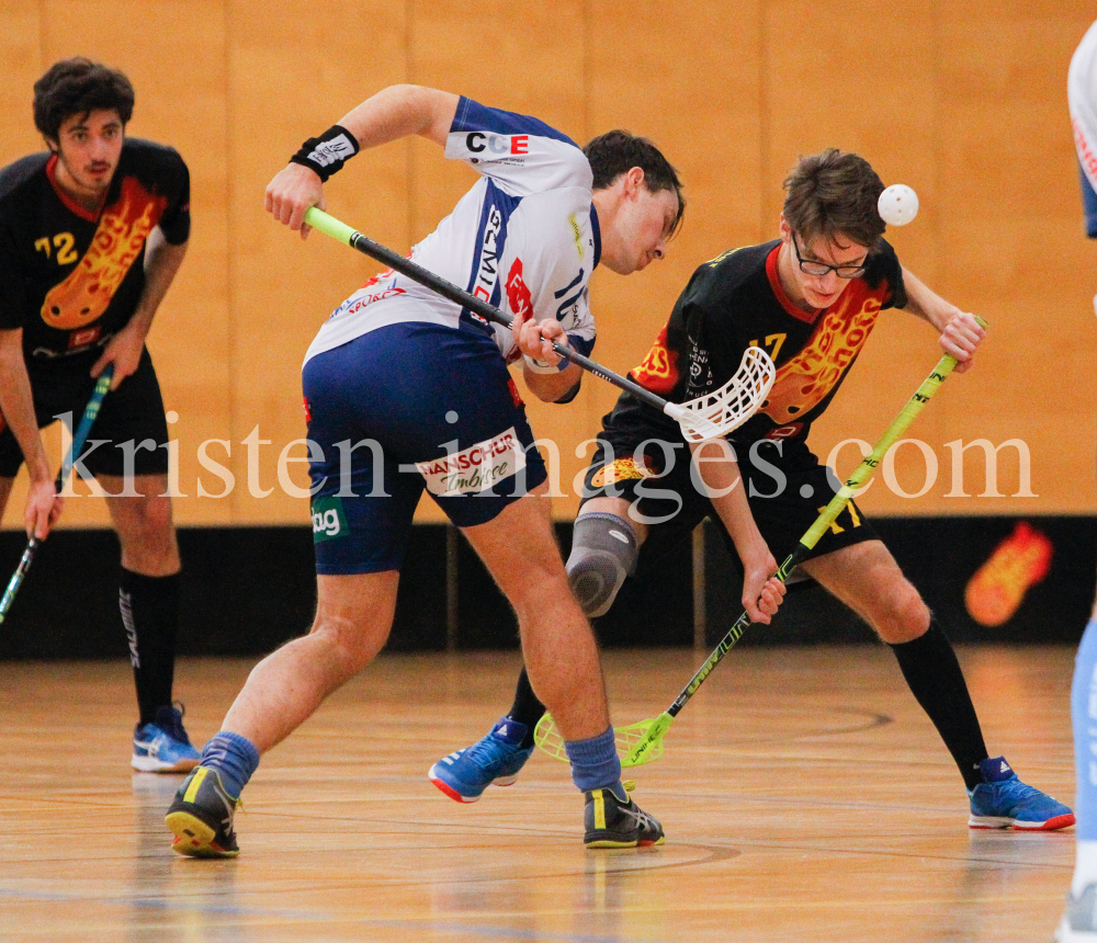 Floorball Bundesliga / Hot Shots Innsbruck - VSV Unihockey by kristen-images.com