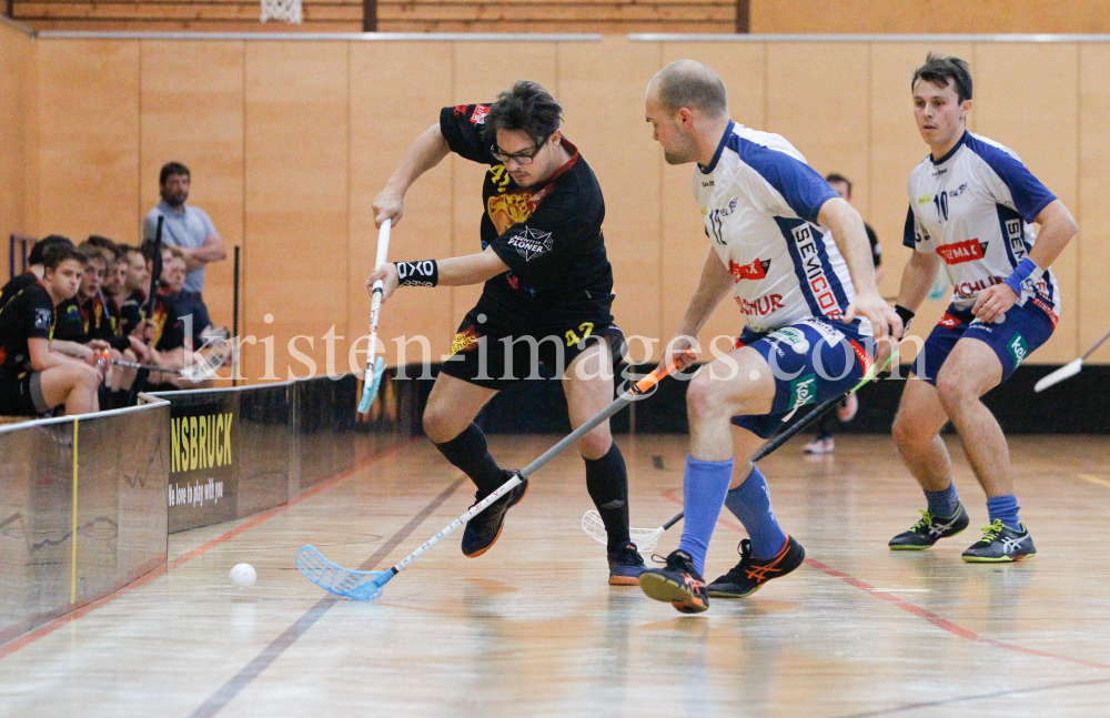 Floorball Bundesliga / Hot Shots Innsbruck - VSV Unihockey by kristen-images.com
