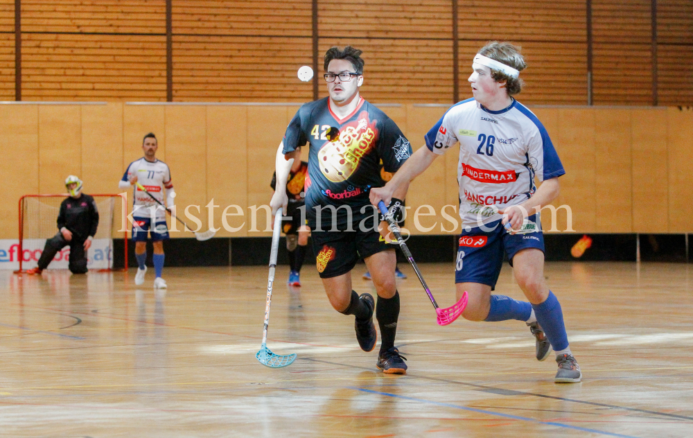 Floorball Bundesliga / Hot Shots Innsbruck - VSV Unihockey by kristen-images.com