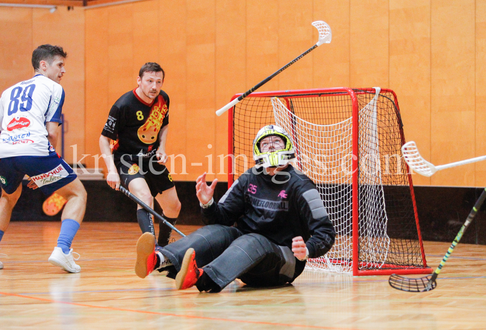 Floorball Bundesliga / Hot Shots Innsbruck - VSV Unihockey by kristen-images.com