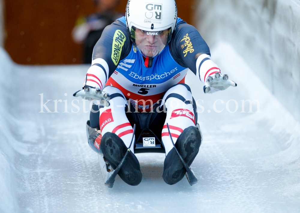 Eberspächer Rennrodel-Weltcup 2020/21 Innsbruck-Igls by kristen-images.com