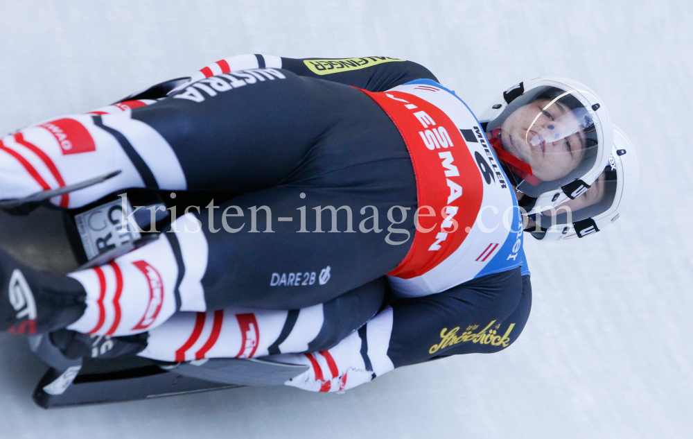 Eberspächer Rennrodel-Weltcup 2020/21 Innsbruck-Igls by kristen-images.com