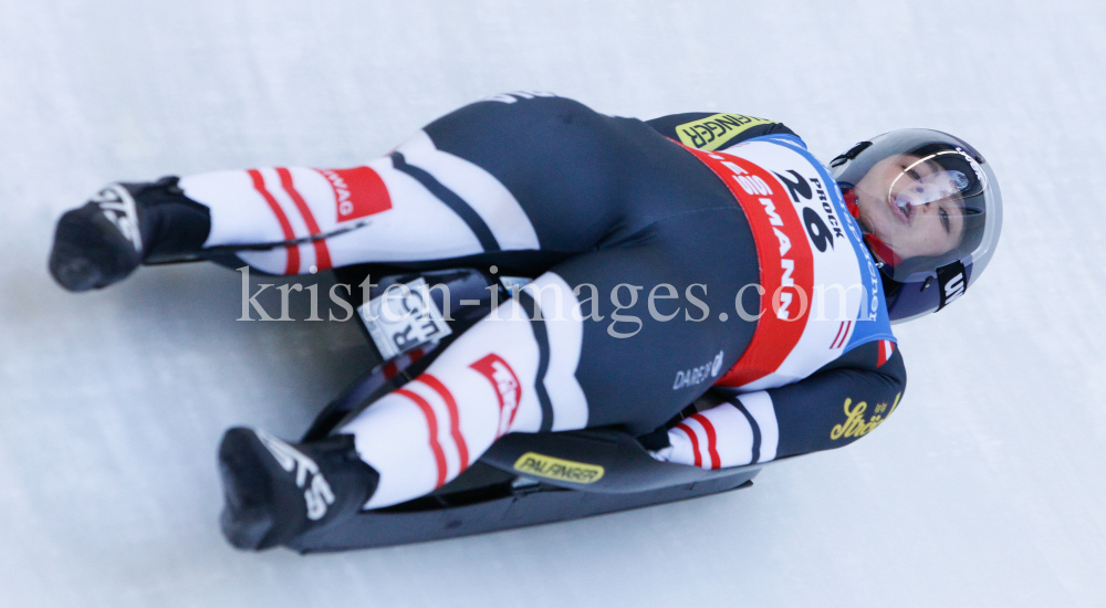 Eberspächer Rennrodel-Weltcup 2020/21 Innsbruck-Igls by kristen-images.com