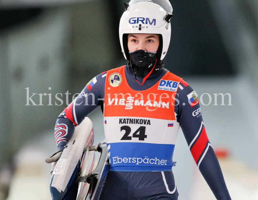 Eberspächer Rennrodel-Weltcup 2020/21 Innsbruck-Igls by kristen-images.com