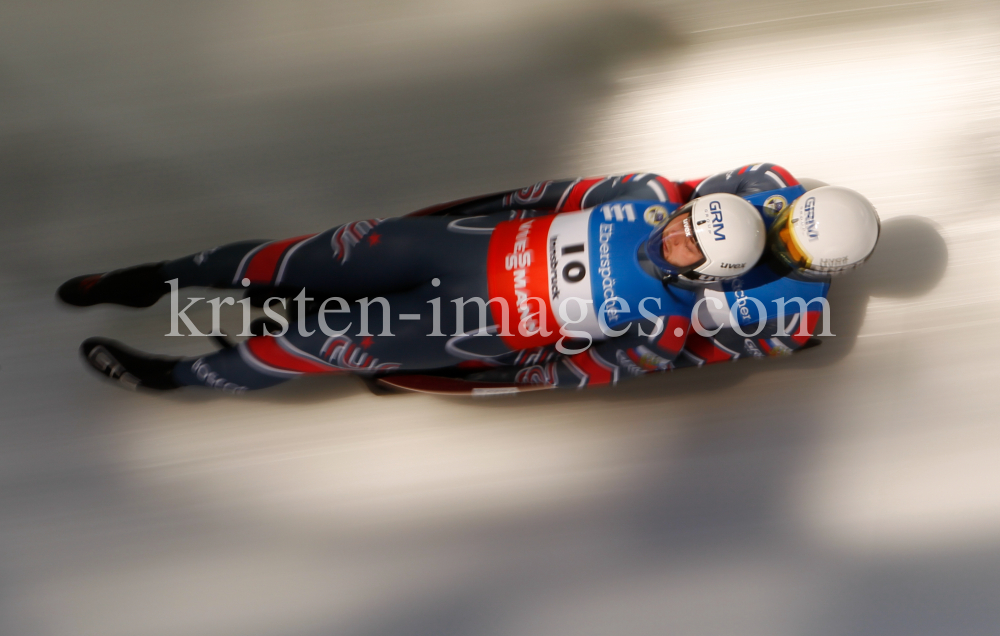 Eberspächer Rennrodel-Weltcup 2020/21 Innsbruck-Igls by kristen-images.com