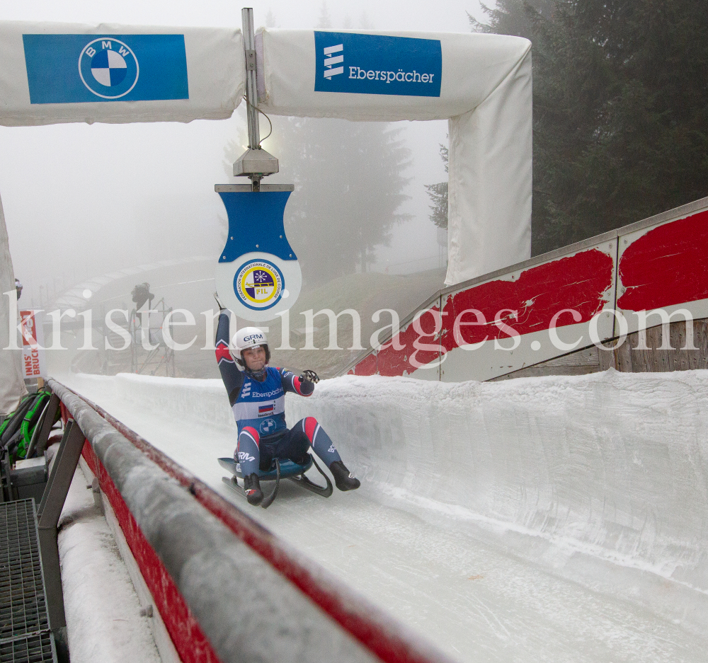 Eberspächer Rennrodel-Weltcup 2020/21 Innsbruck-Igls by kristen-images.com