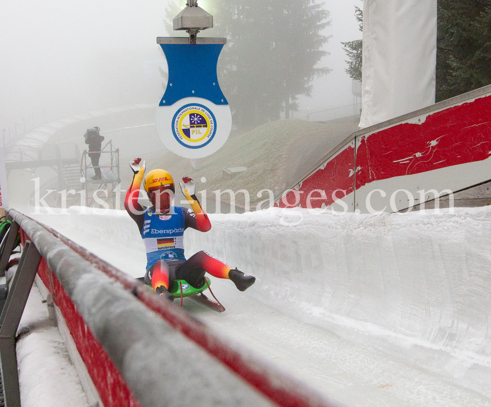 Eberspächer Rennrodel-Weltcup 2020/21 Innsbruck-Igls by kristen-images.com