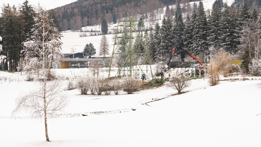 Liftstütze alte Patscherkofelbahn / Olympiagolf Igls, Innsbruck, Tirol, Austria by kristen-images.com