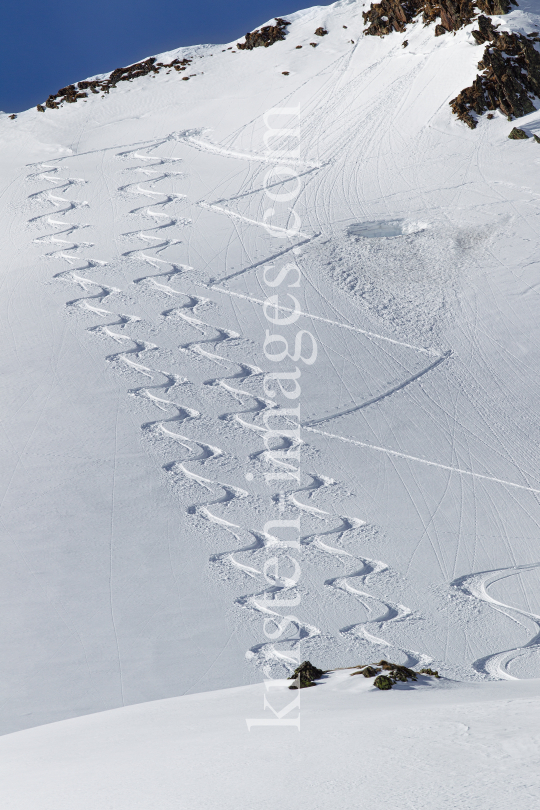 Tourengebiet Vorderer Grieskogel, Kühtai, Tirol, Austria by kristen-images.com