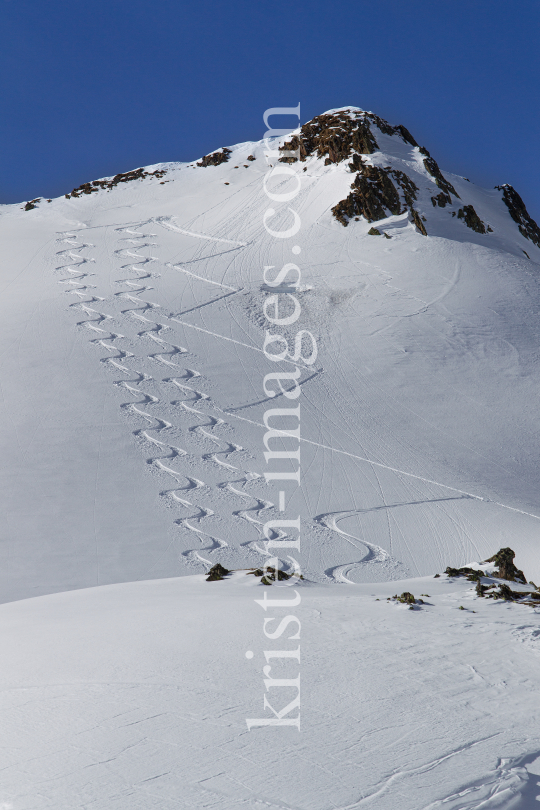 Tourengebiet Vorderer Grieskogel, Kühtai, Tirol, Austria by kristen-images.com