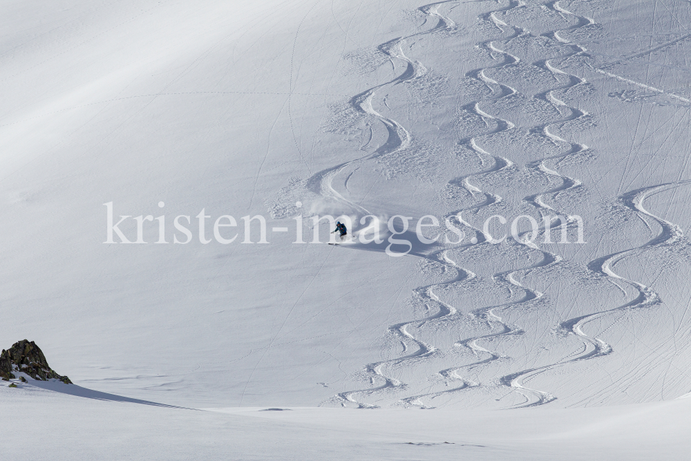 Tourengebiet Vorderer Grieskogel, Kühtai, Tirol, Austria by kristen-images.com