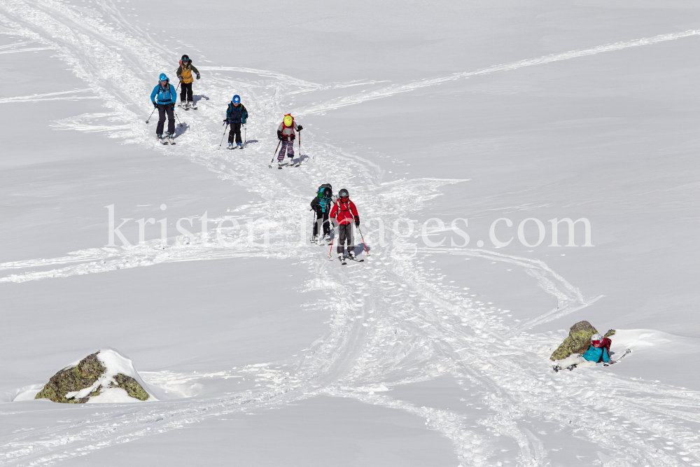 Tourengebiet Vorderer Grieskogel, Kühtai, Tirol, Austria by kristen-images.com