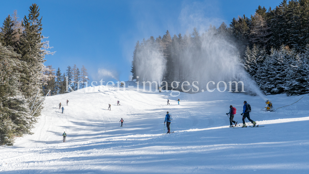 Skitourengeher / Patscherkofel, Tirol, Austria by kristen-images.com