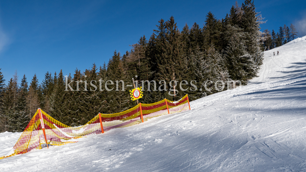 Skipiste gesperrt / Patscherkofel, Tirol, Austria by kristen-images.com