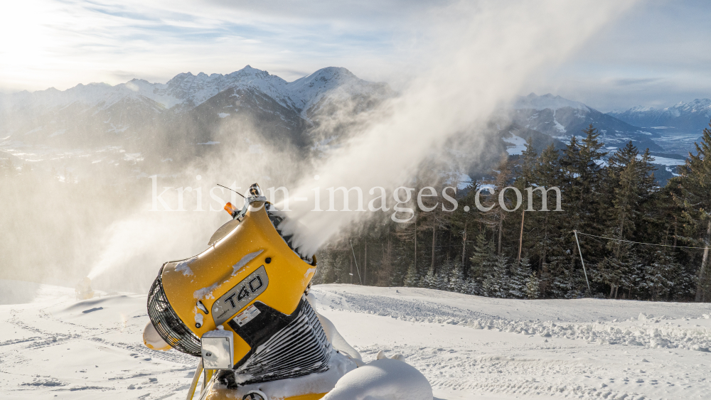 Schneekanonen / Patscherkofel, Tirol, Austria by kristen-images.com