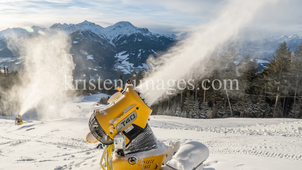 Schneekanonen / Patscherkofel, Tirol, Austria by kristen-images.com