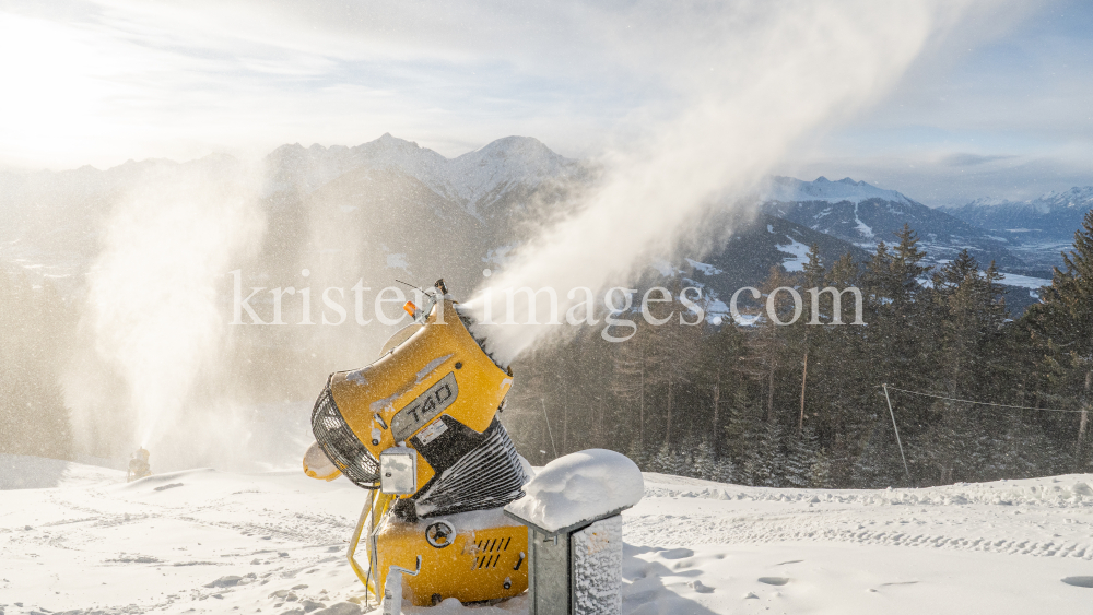 Schneekanonen / Patscherkofel, Tirol, Austria by kristen-images.com