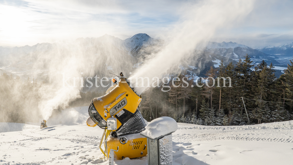 Schneekanonen / Patscherkofel, Tirol, Austria by kristen-images.com