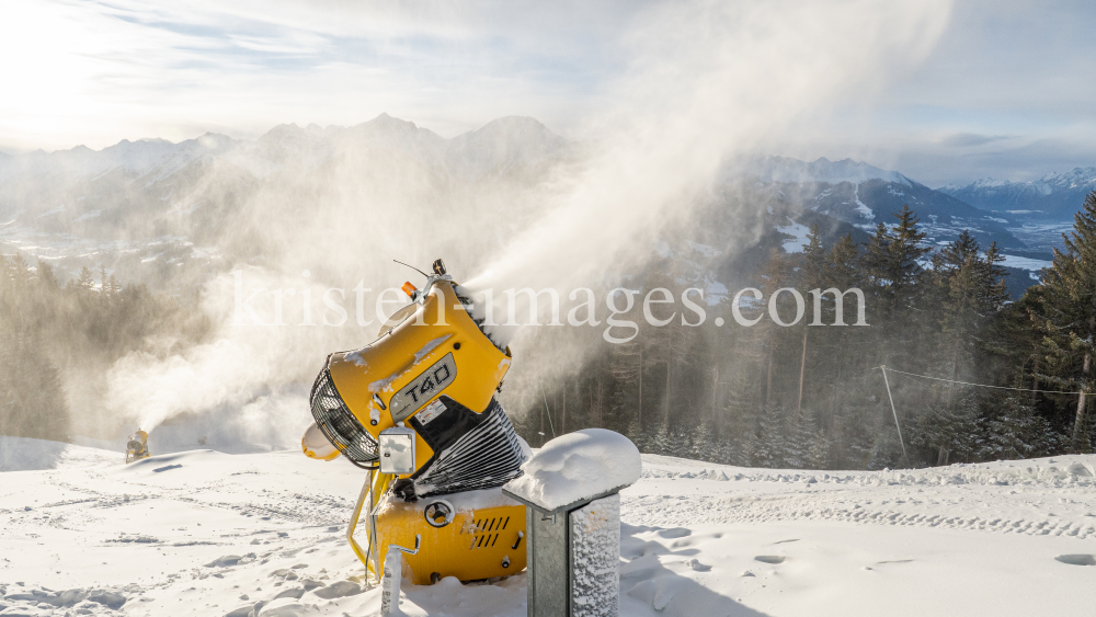 Schneekanonen / Patscherkofel, Tirol, Austria by kristen-images.com