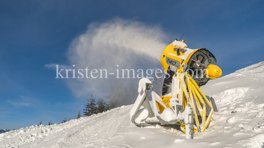 Schneekanonen / Patscherkofel, Tirol, Austria by kristen-images.com