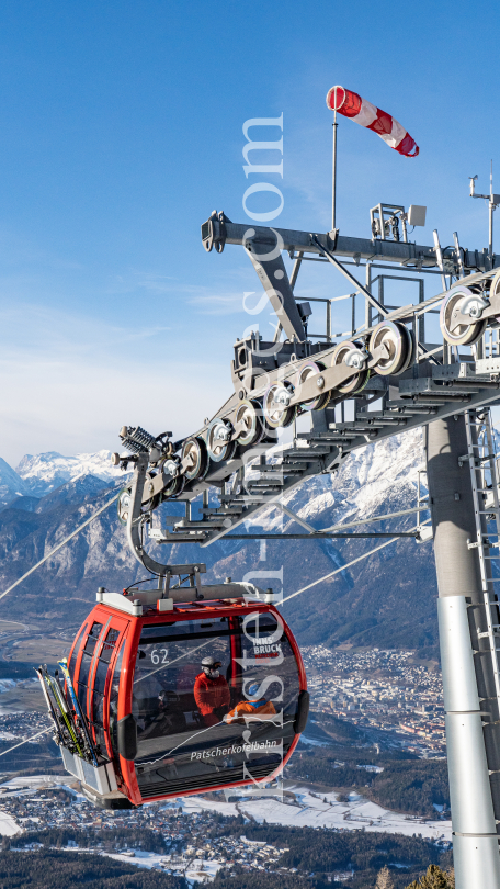 Gondeln Patscherkofelbahn / Patscherkofel, Tirol, Austria by kristen-images.com