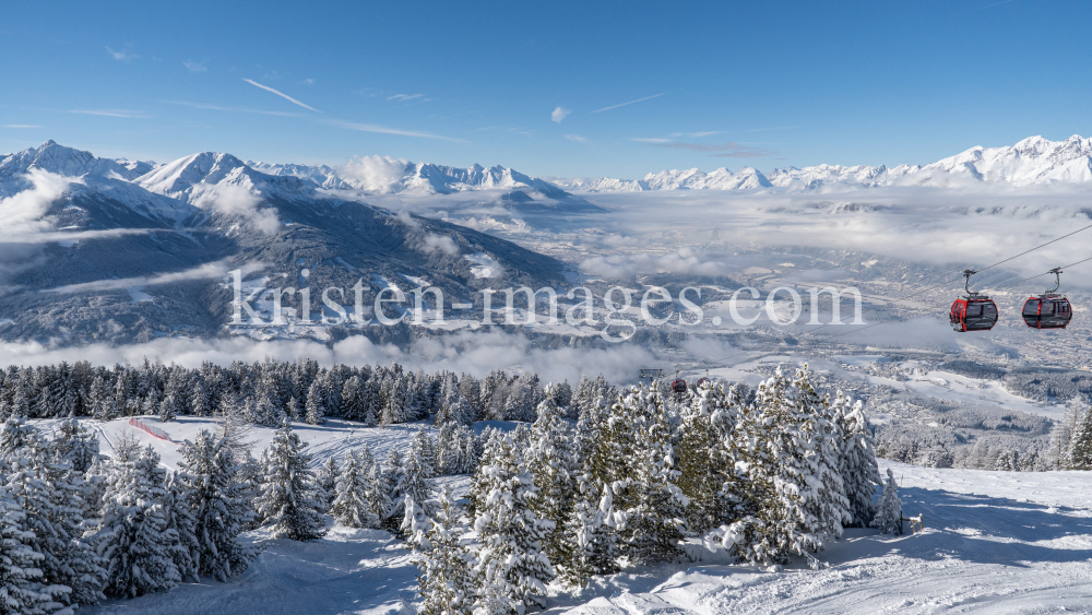 Blick vom Patscherkofel in das Inntal, Tirol, Austria by kristen-images.com