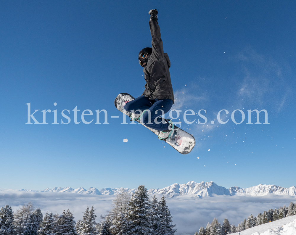 Freestyle-Skiing, Snowboarding / Patscherkofel, Tirol, Austria by kristen-images.com