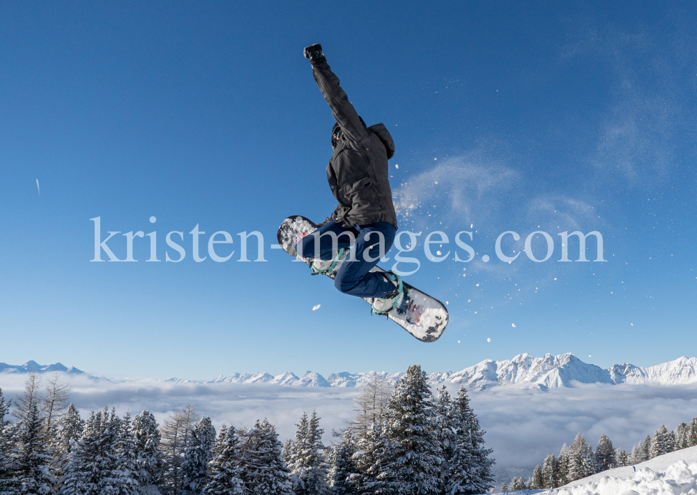 Freestyle-Skiing, Snowboarding / Patscherkofel, Tirol, Austria by kristen-images.com