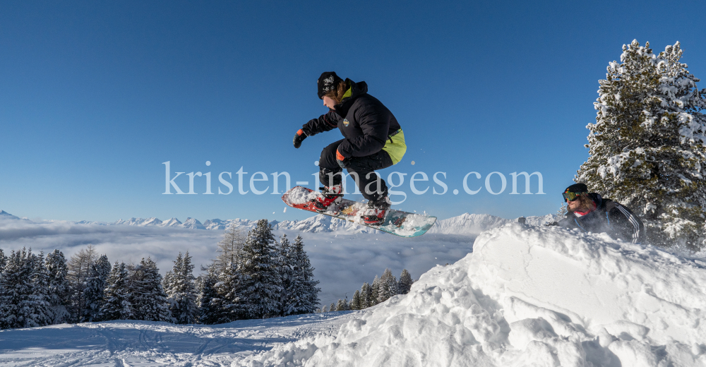 Freestyle-Skiing, Snowboarding / Patscherkofel, Tirol, Austria by kristen-images.com