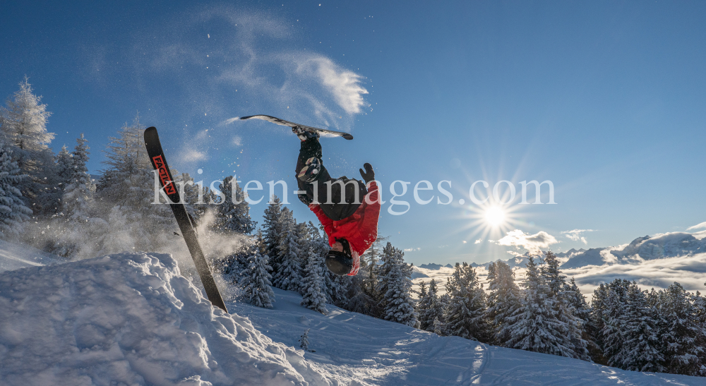 Freestyle-Skiing, Snowboarding / Patscherkofel, Tirol, Austria by kristen-images.com