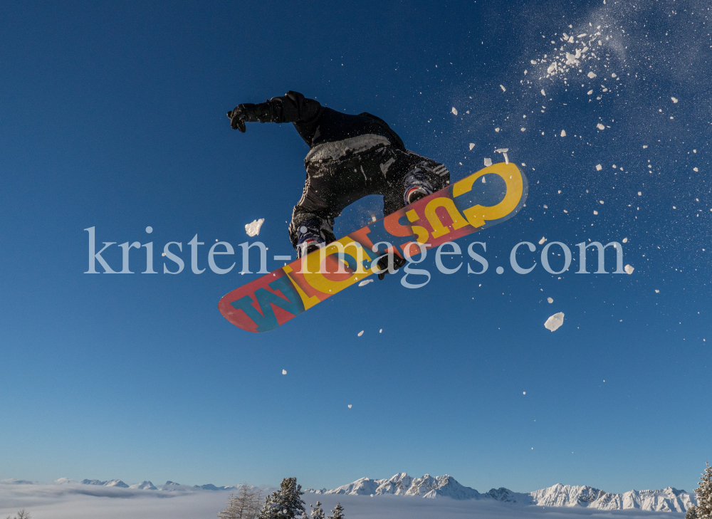 Freestyle-Skiing, Snowboarding / Patscherkofel, Tirol, Austria by kristen-images.com