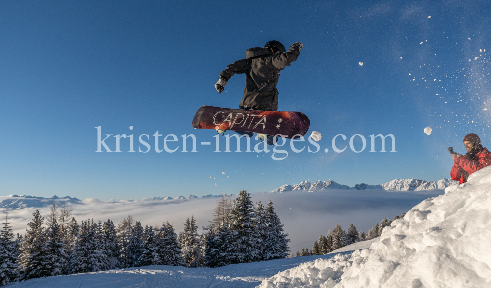 Freestyle-Skiing, Snowboarding / Patscherkofel, Tirol, Austria by kristen-images.com