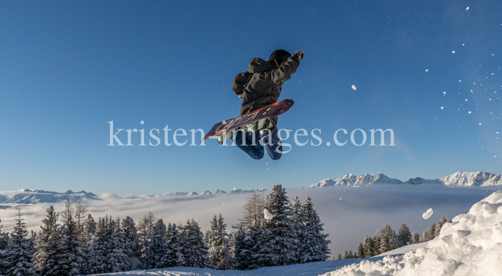 Freestyle-Skiing, Snowboarding / Patscherkofel, Tirol, Austria by kristen-images.com